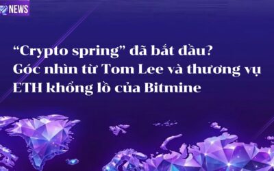 “Crypto spring” đã bắt đầu? Góc nhìn từ Tom Lee và thương vụ ETH khổng lồ của Bitmine