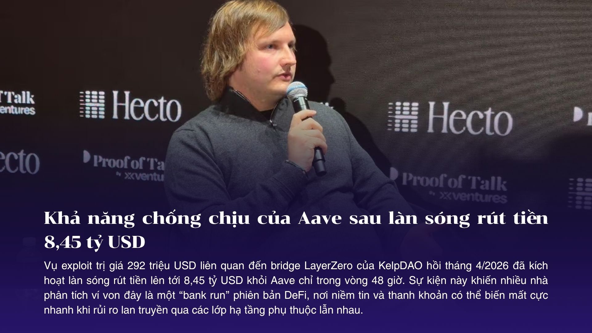 Khả năng chống chịu của Aave sau làn sóng rút tiền 8,45 tỷ USD