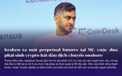 Kraken ra mắt perpetual futures tại Mỹ, cuộc đua phái sinh crypto bắt đầu dịch chuyển onshore