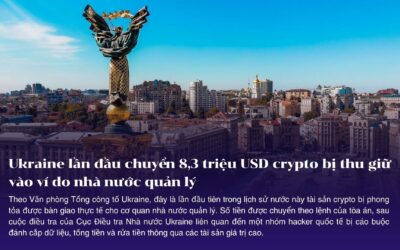 Ukraine lần đầu chuyển 8,3 triệu USD crypto bị thu giữ vào ví do nhà nước quản lý