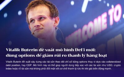 Vitalik Buterin đề xuất mô hình DeFi mới: dùng options để giảm rủi ro thanh lý hàng loạt