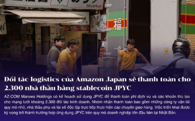 Đối tác logistics của Amazon Japan sẽ thanh toán cho 2.300 nhà thầu bằng stablecoin JPYC