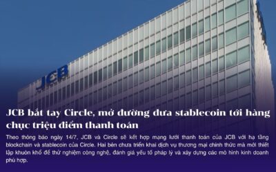 JCB bắt tay Circle, mở đường đưa stablecoin tới hàng chục triệu điểm thanh toán