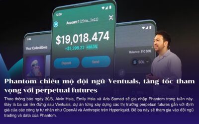 Phantom chiêu mộ đội ngũ Ventuals, tăng tốc tham vọng với perpetual futures