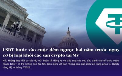 USDT bước vào cuộc đếm ngược hai năm trước nguy cơ bị loại khỏi các sàn crypto tại Mỹ