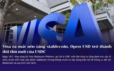 Visa ra mắt nền tảng stablecoin, Open USD trở thành đối thủ mới của USDC