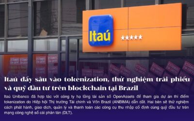 Itaú đẩy sâu vào tokenization, thử nghiệm trái phiếu và quỹ đầu tư trên blockchain tại Brazil