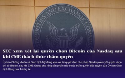 SEC xem xét lại quyền chọn Bitcoin của Nasdaq sau khi CME thách thức thẩm quyền